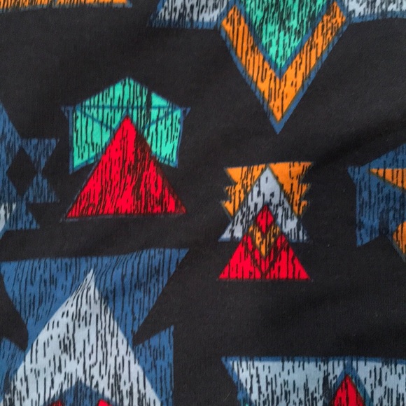 Lularoe Julia Dress with Aztec Print - Picture 3 of 4